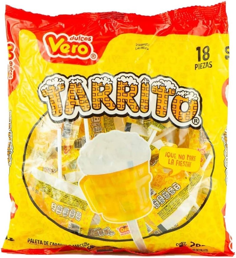 Vero Tarrito Beer Lollipop - 16g
